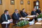 Дмитрий Демешин обсудил перспективы строительства ГОКа на золоторудном месторождении Чульбаткан с представителями ПАО "Полюс"