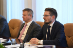 Дмитрий Демешин обсудил перспективы строительства ГОКа на золоторудном месторождении Чульбаткан с представителями ПАО "Полюс"