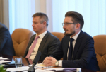 Дмитрий Демешин обсудил перспективы строительства ГОКа на золоторудном месторождении Чульбаткан с представителями ПАО
