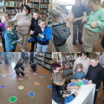 В библиотеке п. Херпучи для пришкольной площадки проведена игровая программа "Смеяться разрешается"