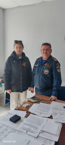 Центральная библиотека с.им.Полины Осипенко провела акцию "Георгиевская ленточка"