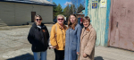 Центральная библиотека с.им.Полины Осипенко провела акцию "Георгиевская ленточка"