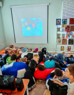 В Детской библиотеке для детей 1-4 классов была организована книжная  выставка «У Лукоморья дуб зелёный» , посвященная Дню рождения А.С.Пушкина