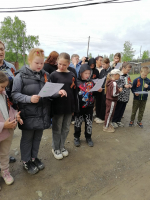 В преддверии Дня памяти и скорби библиотекарь п. Херпучи провели акцию "Мы помним"