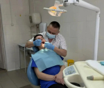 Стоматологическая бригада Комсомольской больницы начала работу в селе имени Полины Осипенко