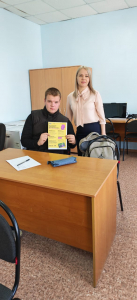 Библиотекари п.Херучи ,с.Оглонги провели информационную встречу в МБОУ СОШ в рамках проекта «Пушкинская карта»