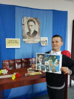 Библиотека с. Оглонги оформила книжную выставку,посвященную Булгакову М.А. "Мастер на все времена"