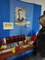 Библиотека с. Оглонги оформила книжную выставку,посвященную Булгакову М.А. "Мастер на все времена"